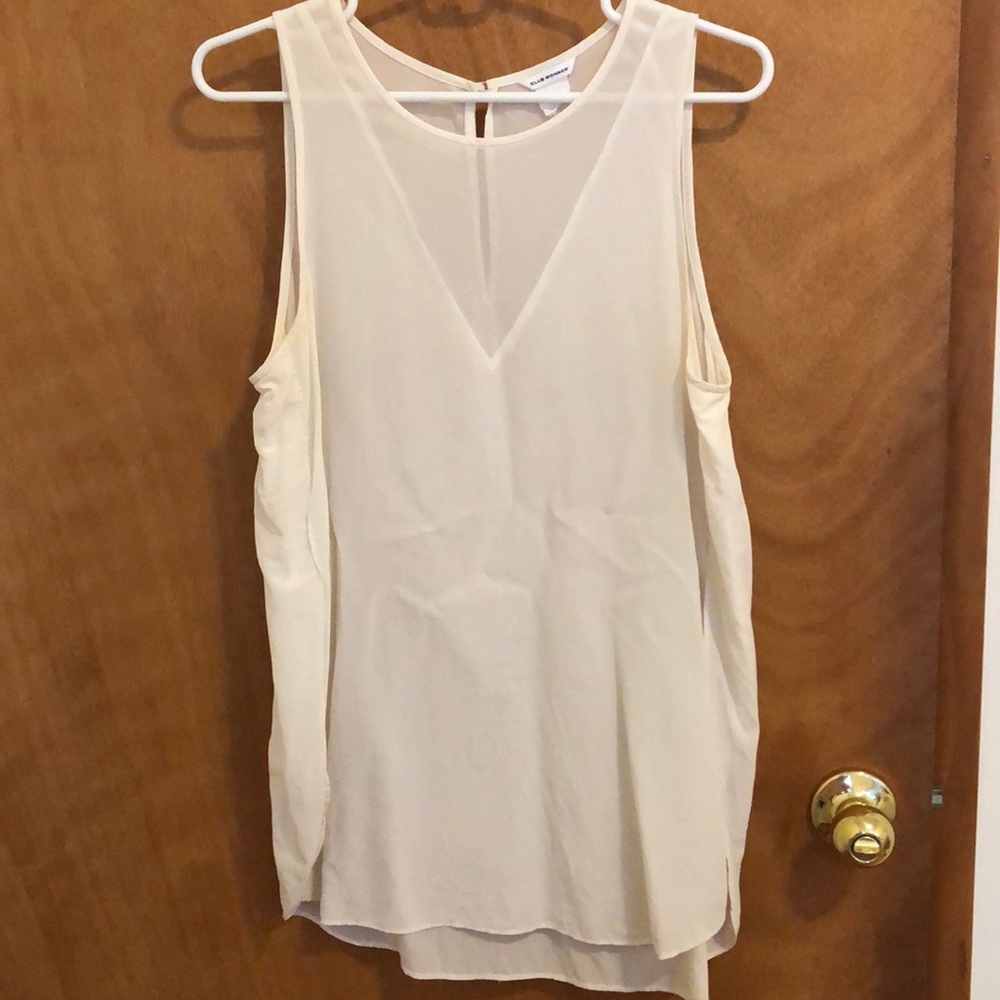 Club Monaco White Blouse